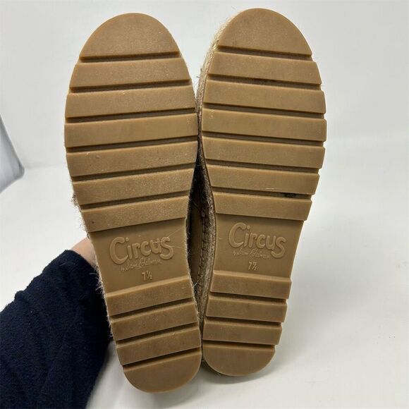 Circus by Sam Edelman Women's Beige Espadrille Slip-On Sneakers Size 7.5 - Picture 9 of 13